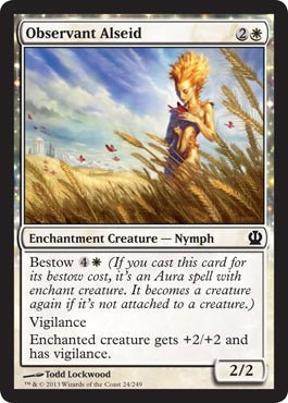 Observant Alseid (Theros) Near Mint - Nick Nack's Full Frontal Attack