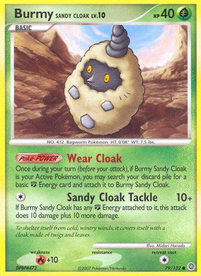 Burmy Sandy Cloak (Secret Wonders) Near Mint