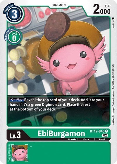 EbiBurgamon (Across Time) Near Mint - Nick Nack's Full Frontal Attack