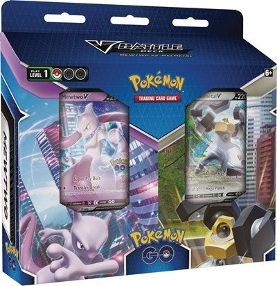 Pokemon GO V Battle Deck Bundle (Mewtwo V/Melmetal V)