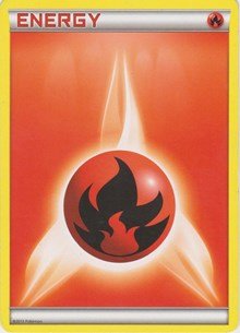 Fire Energy (2013 Unnumbered) (Deck Exclusives) Near Mint Holofoil - Nick Nack's Full Frontal Attack