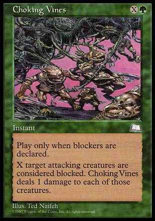 Choking Vines (Weatherlight) Light Play - Nick Nack's Full Frontal Attack