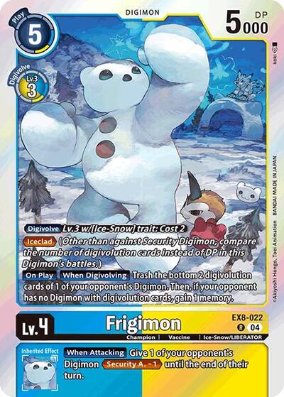 Frigimon (Chain of Liberation) Near Mint Foil