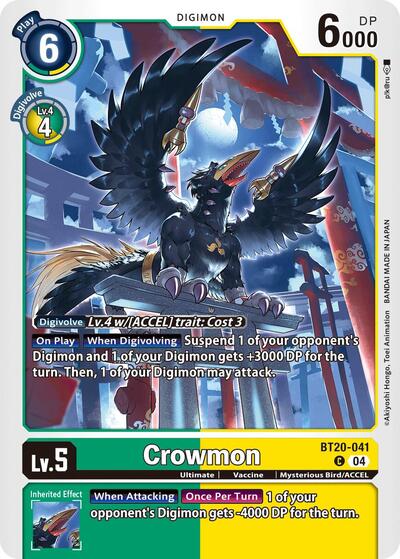Crowmon (Release Special Booster 2.5) Light Play