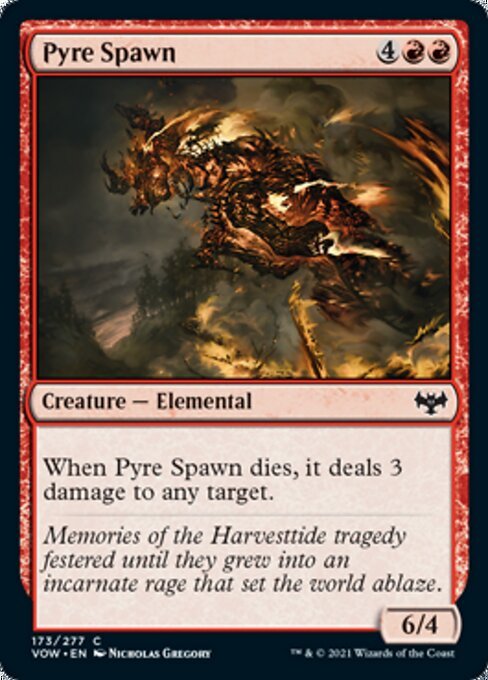 Pyre Spawn (Innistrad: Crimson Vow) Near Mint - Nick Nack's Full Frontal Attack