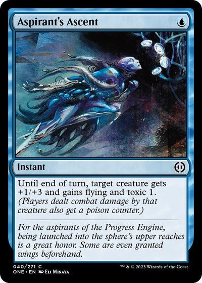 Aspirant's Ascent (Phyrexia: All Will Be One) Near Mint - Nick Nack's Full Frontal Attack