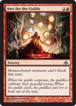 Awe for the Guilds (Dragon's Maze) Near Mint