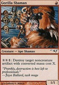 Gorilla Shaman (Coldsnap Theme Deck Reprints) Light Play