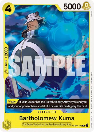 Bartholomew Kuma (Tournament Pack 2025 Vol. 4) (One Piece Promotion Cards) Near Mint - Nick Nack's Full Frontal Attack