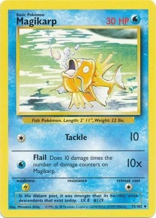 Magikarp (Base Set) Light Play Unlimited