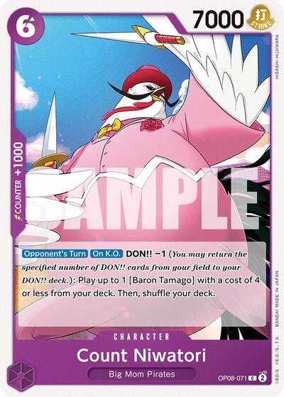 Count Niwatori (Two Legends) Near Mint - Nick Nack's Full Frontal Attack