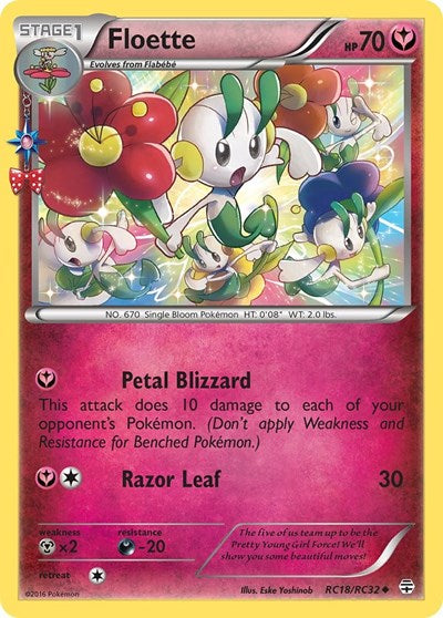 Floette (Generations: Radiant Collection) Near Mint Holofoil