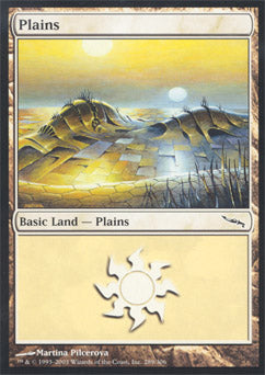 Plains (289) (Mirrodin) Light Play