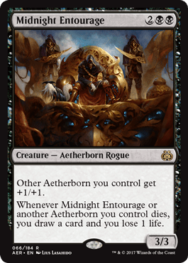 Midnight Entourage (Aether Revolt) Near Mint - Nick Nack's Full Frontal Attack