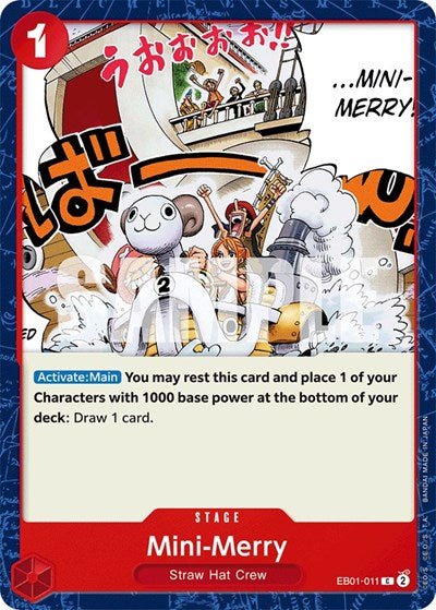Mini - Merry (Extra Booster: Memorial Collection) Near Mint - Nick Nack's Full Frontal Attack