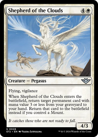 Shepherd of the Clouds (Outlaws of Thunder Junction) Near Mint Foil