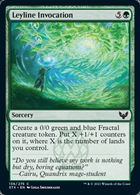 Leyline Invocation (Strixhaven) Near Mint Foil - Nick Nack's Full Frontal Attack