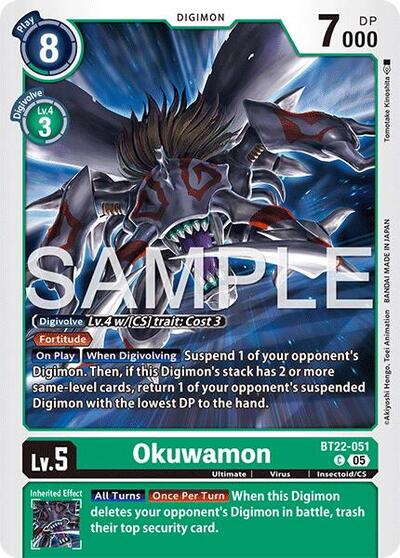 Okuwamon (Cyber Eden) Near Mint - Nick Nack's Full Frontal Attack