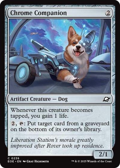 Chrome Companion (Edge of Eternities) Near Mint - Nick Nack's Full Frontal Attack