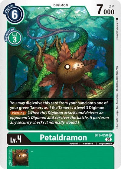 Petaldramon (Double Diamond) Near Mint - Nick Nack's Full Frontal Attack