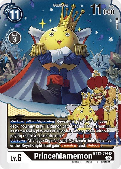 PrinceMamemon (Versus Royal Knights) Near Mint - Nick Nack's Full Frontal Attack