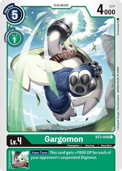 Gargomon (Release Special Booster) Near Mint - Nick Nack's Full Frontal Attack