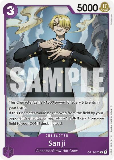 Sanji (070) (Legacy of the Master) Near Mint Foil