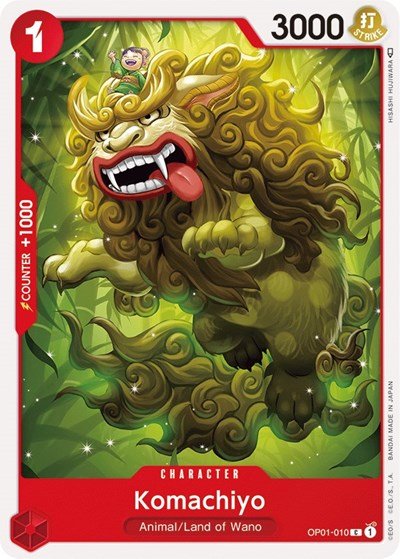 Komachiyo (Romance Dawn) Near Mint - Nick Nack's Full Frontal Attack