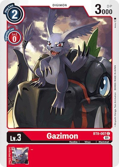 Gazimon (New Awakening) Near Mint - Nick Nack's Full Frontal Attack