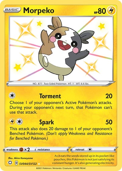 Morpeko (Shining Fates: Shiny Vault) Near Mint Holofoil
