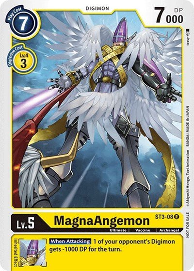 MagnaAngemon (Official Tournament Pack Vol.3) (Starter Deck 03: Heaven's Yellow) Near Mint - Nick Nack's Full Frontal Attack