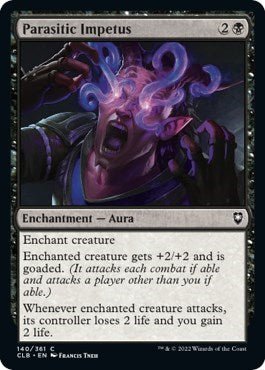 Parasitic Impetus (Commander Legends: Battle for Baldur's Gate) Near Mint - Nick Nack's Full Frontal Attack
