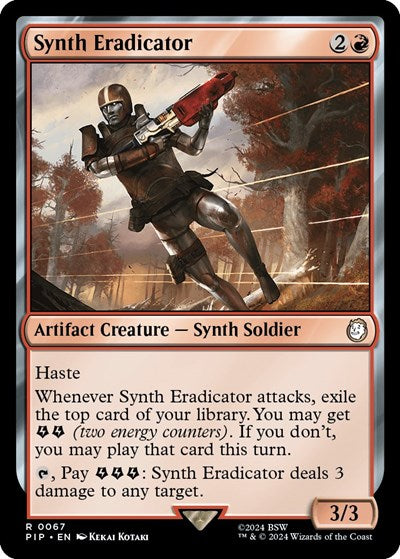Synth Eradicator (Universes Beyond: Fallout) Near Mint - Nick Nack's Full Frontal Attack