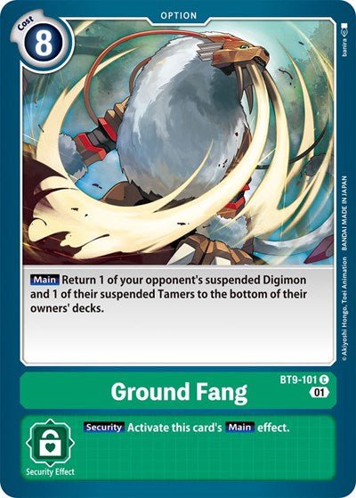 Ground Fang (X Record) Near Mint - Nick Nack's Full Frontal Attack