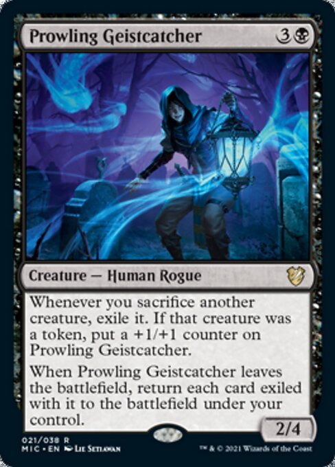 Prowling Geistcatcher (Commander 2021 Midnight Hunt) Near Mint - Nick Nack's Full Frontal Attack