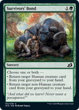 Survivors' Bond (Ikoria: Lair of Behemoths) Near Mint - Nick Nack's Full Frontal Attack