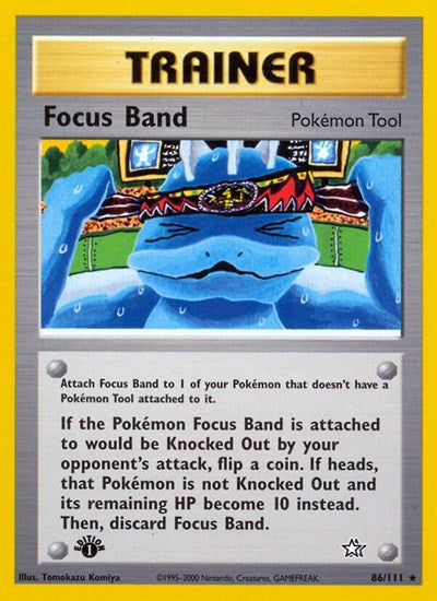 Focus Band (Neo Genesis) Light Play 1st Edition