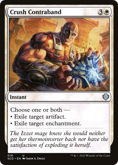 Crush Contraband (Commander 2022 Starter Decks) Near Mint - Nick Nack's Full Frontal Attack