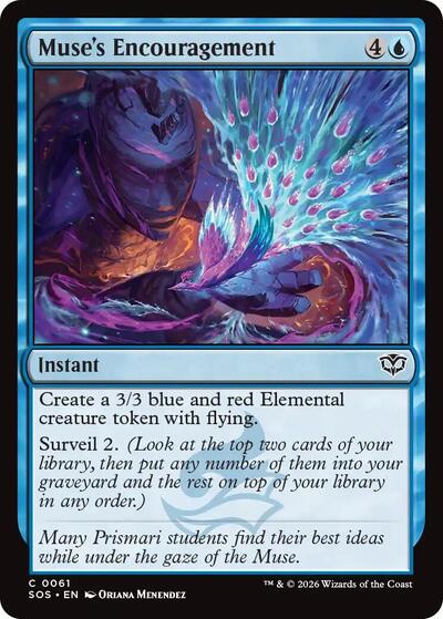 Muse's Encouragement (Secrets of Strixhaven) Near Mint