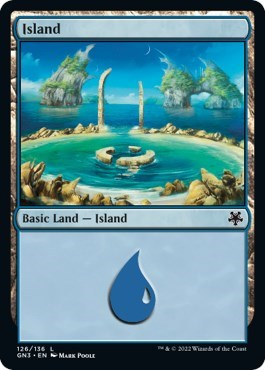 Island (126) (Magic Game Night: Free-For-All) Near Mint