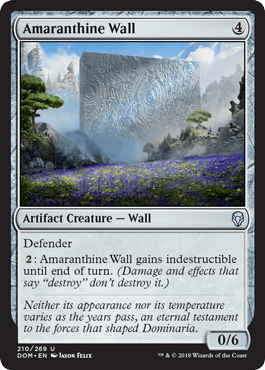 Amaranthine Wall (Dominaria) Near Mint - Nick Nack's Full Frontal Attack
