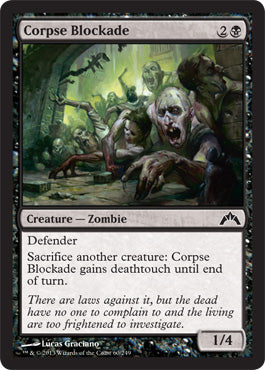 Corpse Blockade (Gatecrash) Near Mint