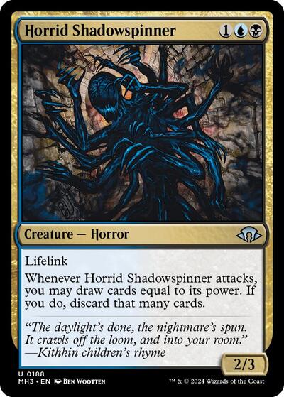 Horrid Shadowspinner (Modern Horizons 3) Near Mint - Nick Nack's Full Frontal Attack