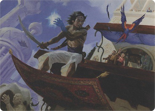 Bazaar Trademage (Art Series) (Art Series: Modern Horizons) Near Mint - Nick Nack's Full Frontal Attack