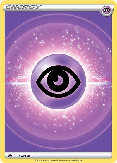 Psychic Energy (Texture Full Art) (Crown Zenith) Near Mint Holofoil