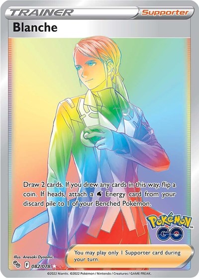 Blanche (Secret) (Pokemon GO) Near Mint Holofoil