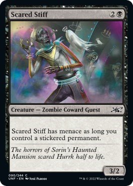 Scared Stiff (Unfinity) Near Mint - Nick Nack's Full Frontal Attack