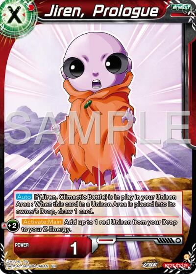 Jiren, Prologue (History of Z) Near Mint