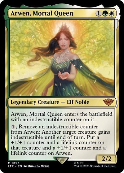 Arwen, Mortal Queen (Universes Beyond: The Lord of the Rings: Tales of Middle-earth) Near Mint - Nick Nack's Full Frontal Attack