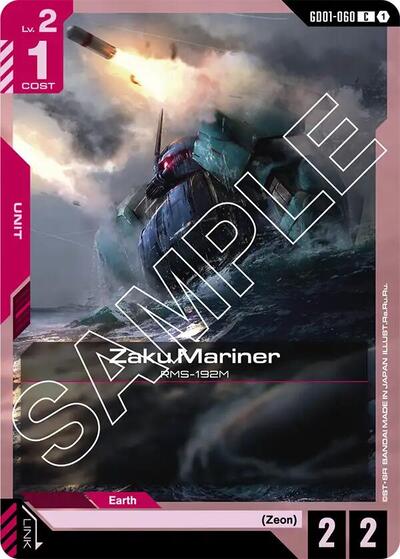 Zaku Mariner (Newtype Rising) Near Mint - Nick Nack's Full Frontal Attack